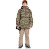 Volcom Men’s Brighton Pullover Anarok Hooded Snowboard Jacket(Camouflage S5)