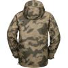 Volcom Men’s Brighton Pullover Anarok Hooded Snowboard Jacket(Camouflage S5)
