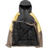 Volcom Men’s Brighton Pullover Anarok Hooded Snowboard Jacket(Chestnut Brown S5)