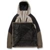 Volcom Men’s Brighton Pullover Anarok Hooded Snowboard Jacket(Dark Khaki S3)