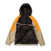 Volcom Men’s Brighton Pullover Anarok Hooded Snowboard Jacket(Gold S4)