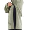 Volcom Men’s Brighton Pullover Anarok Hooded Snowboard Jacket(Light Military S4)