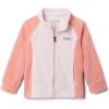 Columbia Girls’ Benton Springs Fleece(Faded Peach/Dusty Pink)