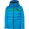Helly-Hansen Cyclone Jacket for Juniors – Waterproof, Breathable, Insulated Skiing Jacket with Adjustable Hood(578 Neptune Blue)