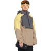 Volcom Men’s Brighton Pullover Anarok Hooded Snowboard Jacket(Chestnut Brown S5)