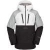 Volcom Men’s Brighton Pullover Anarok Hooded Snowboard Jacket(Sky S3)