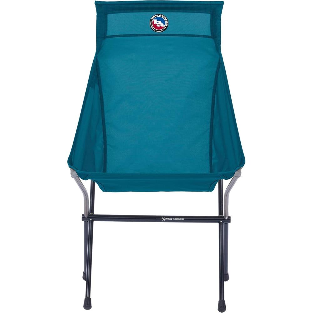 imageBig Agnes Big Six Camp Chair  Deluxe Comfort for Your Outdoor Adventures  Lightweight Packable ampamp Portable Camping Chair  Tall Back Wide Seat  Easy SetupBlue
