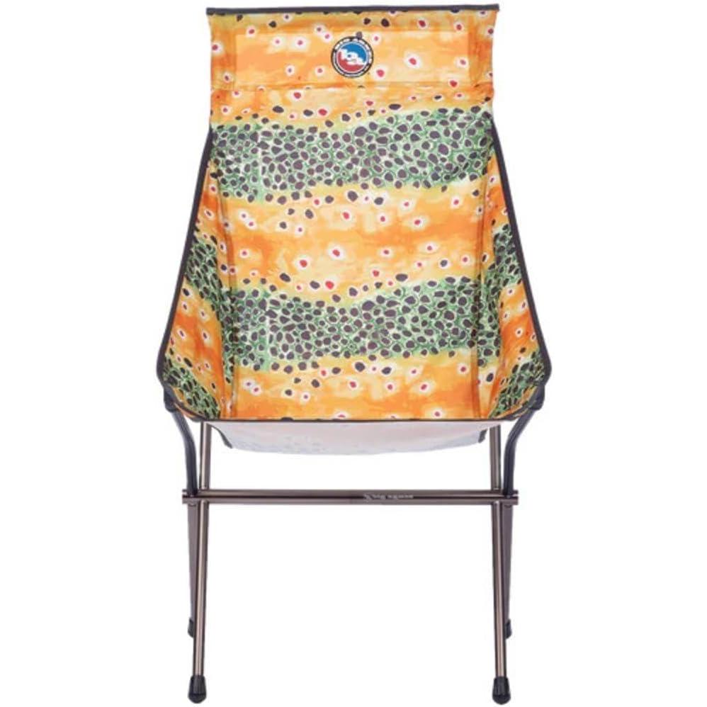 imageBig Agnes Big Six Camp Chair  Deluxe Comfort for Your Outdoor Adventures  Lightweight Packable ampamp Portable Camping Chair  Tall Back Wide Seat  Easy SetupBrown Trout