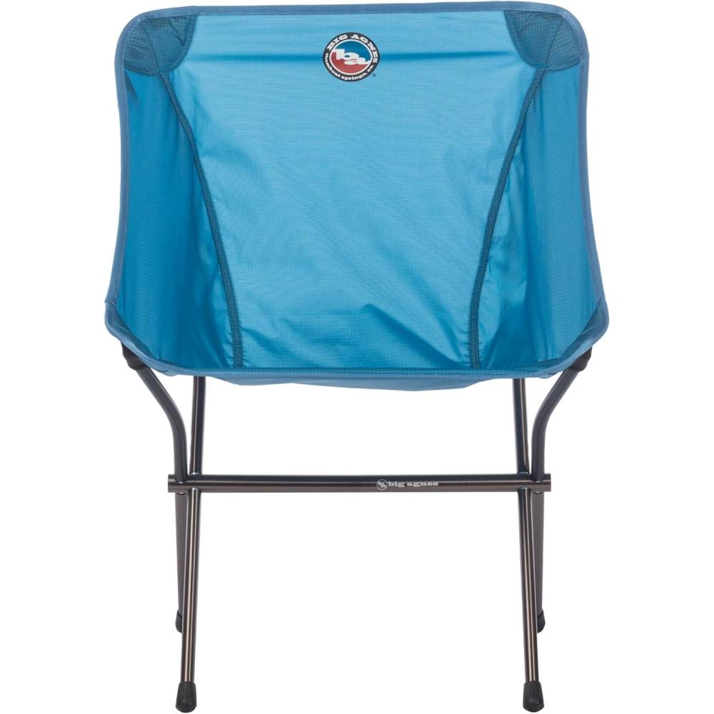 imageBig Agnes Mica Basin Chair Ultralight Portable Chair for Camping and BackpackingCendre Blue