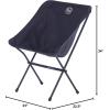 Big Agnes Mica Basin Chair- Ultralight, Portable Chair for Camping and Backpacking(Black)