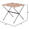 Big Agnes Woodchuck & Soul Kitchen Tables – Ultralight, Hard-Top Tables for Camping and Backpacking(Wood)