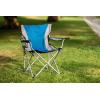 Travel Chair Easy Rider Chair, Portable Folding Camping Chair with Padded Arms(Black)