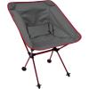 Travel Chair Joey Chair Folding Camping Chair Outdoor for Hiking Backpacking Lawn Beach Sports Lightweight Stable Portable Collapsible Camping Chair Outdoor Furniture, Red