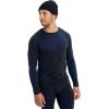 AK SLolekar Merino Crew – Men’s, True Black/Jake Blue, L