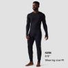Backcountry, Cedars RWS Merino Lt-Wt Baselayer Crew Top – Men’s(Black)