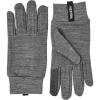 Hestra Merino Touch Point Liner – Touch Screen Compatible Liner for Additional Layering or as a Thin Glove(Grey)