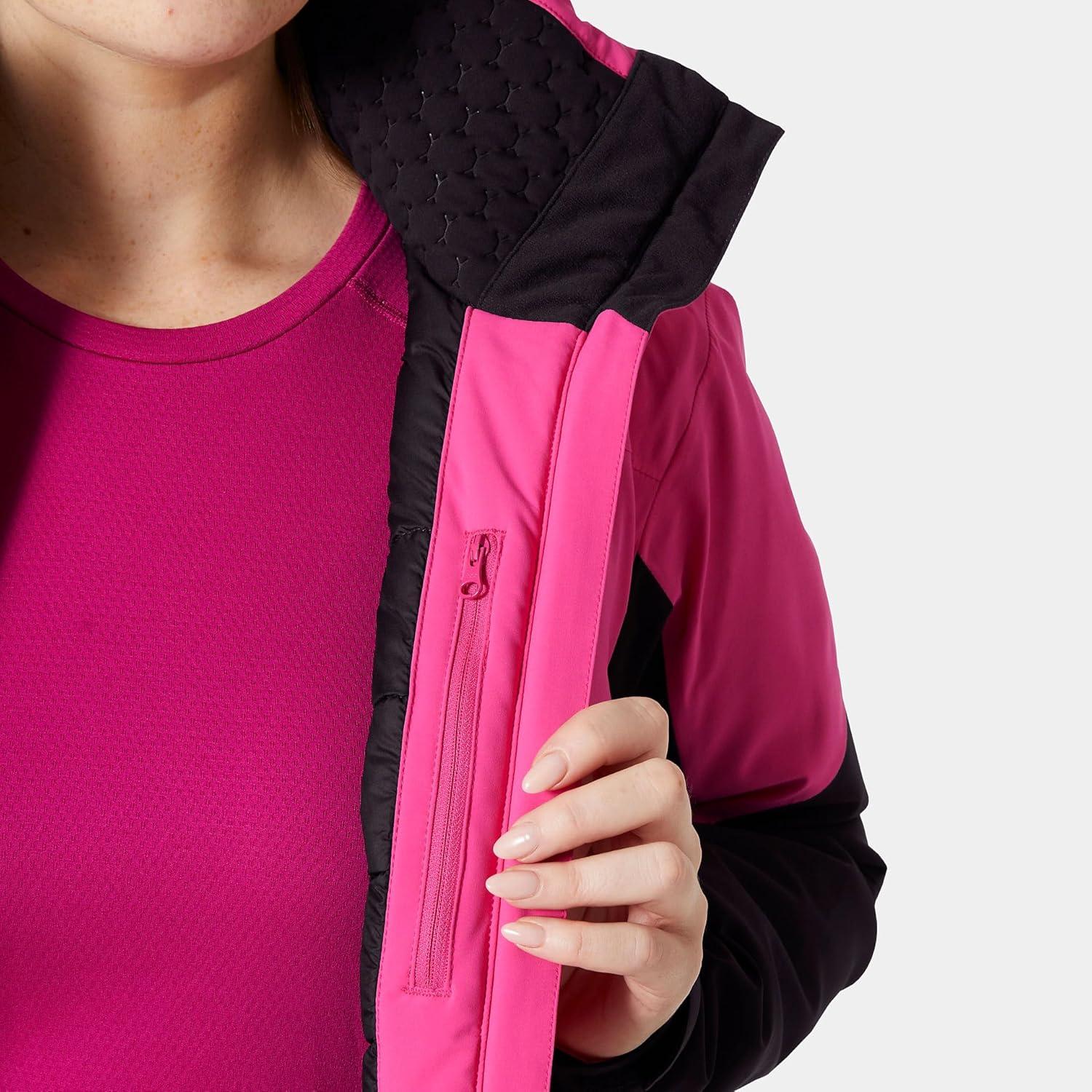 imageHellyHansen Alphelia Jacket for Women Skiing Jackets with HELLY TECH PROFESSIONAL Synthetic Insulation Seam Sealed181 Dragon Fruit Black