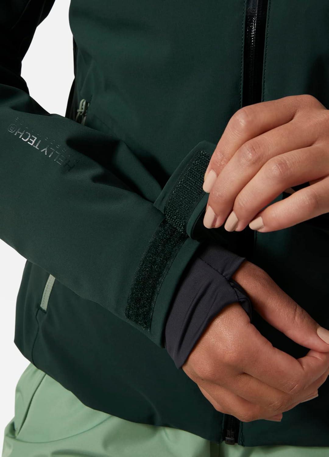 imageHellyHansen Alphelia Jacket for Women Skiing Jackets with HELLY TECH PROFESSIONAL Synthetic Insulation Seam Sealed495 Darkest Spruce