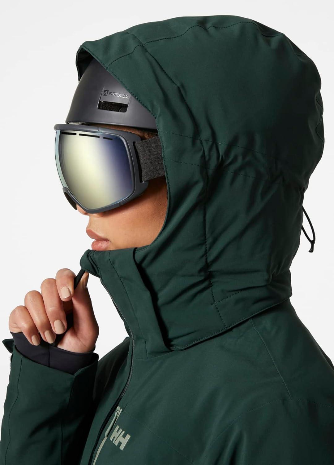 imageHellyHansen Alphelia Jacket for Women Skiing Jackets with HELLY TECH PROFESSIONAL Synthetic Insulation Seam Sealed495 Darkest Spruce