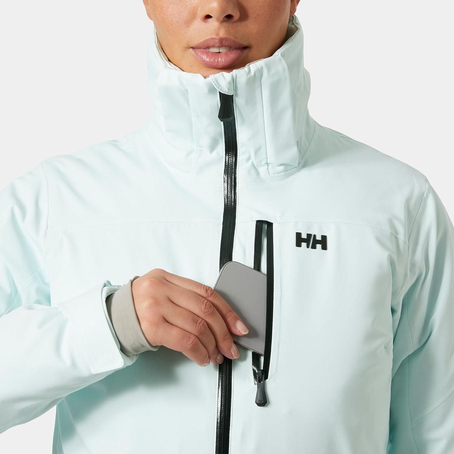 imageHellyHansen Alphelia Jacket for Women Skiing Jackets with HELLY TECH PROFESSIONAL Synthetic Insulation Seam SealedGreen