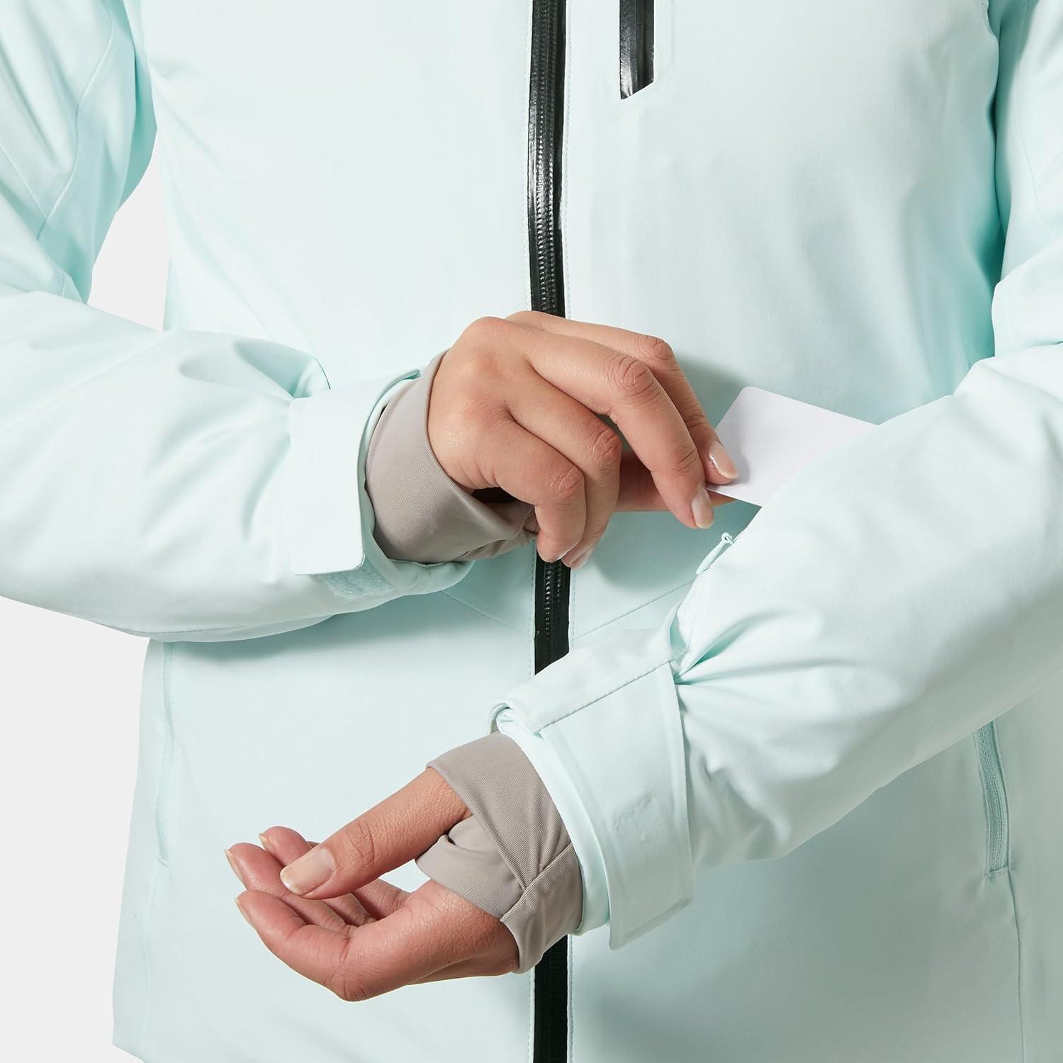 imageHellyHansen Alphelia Jacket for Women Skiing Jackets with HELLY TECH PROFESSIONAL Synthetic Insulation Seam SealedGreen