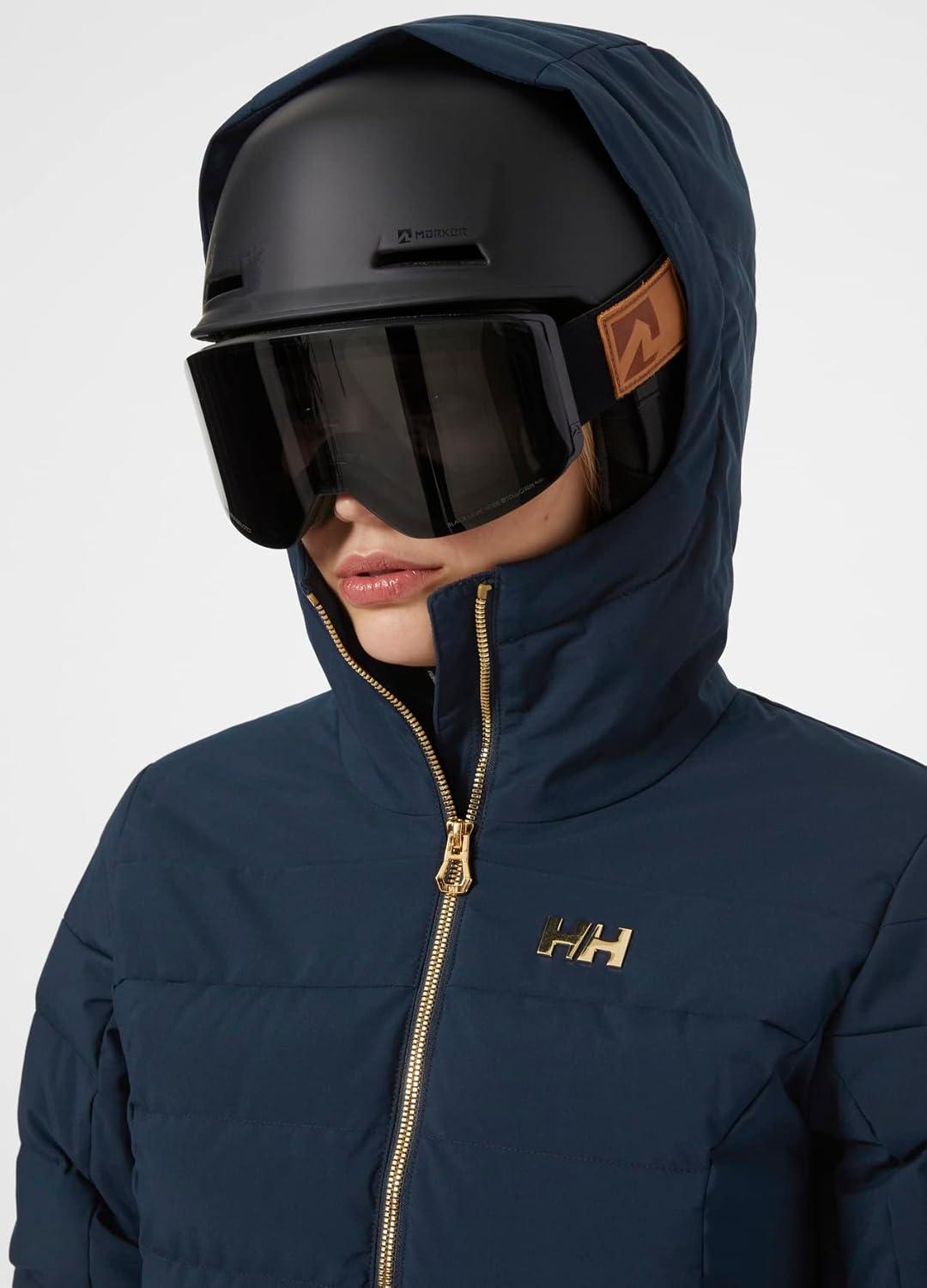 imageHellyHansen Imperial Puffy Jacket for Women Premium Winter Coat DownAlternativeOuterwearCoats Warm ampamp Stylish598 Navy