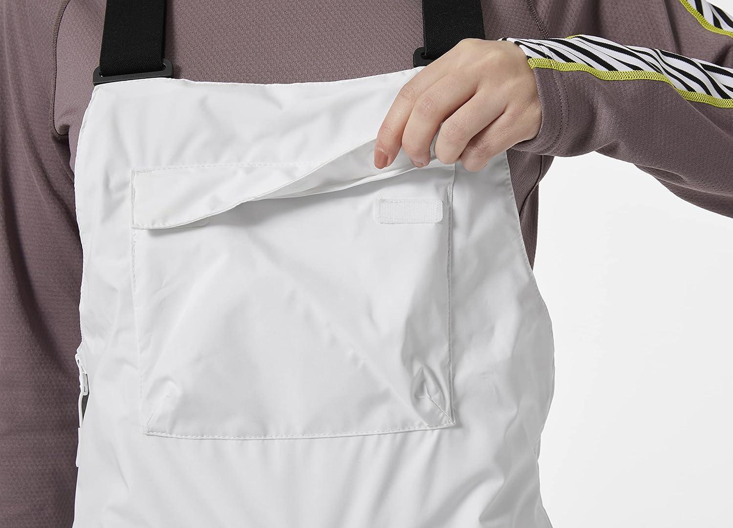 imageHellyHansen Legendary Insulated Bib Pant for Women Durable Waterproof Breathable Snow Pant for Ski Adventures001 White