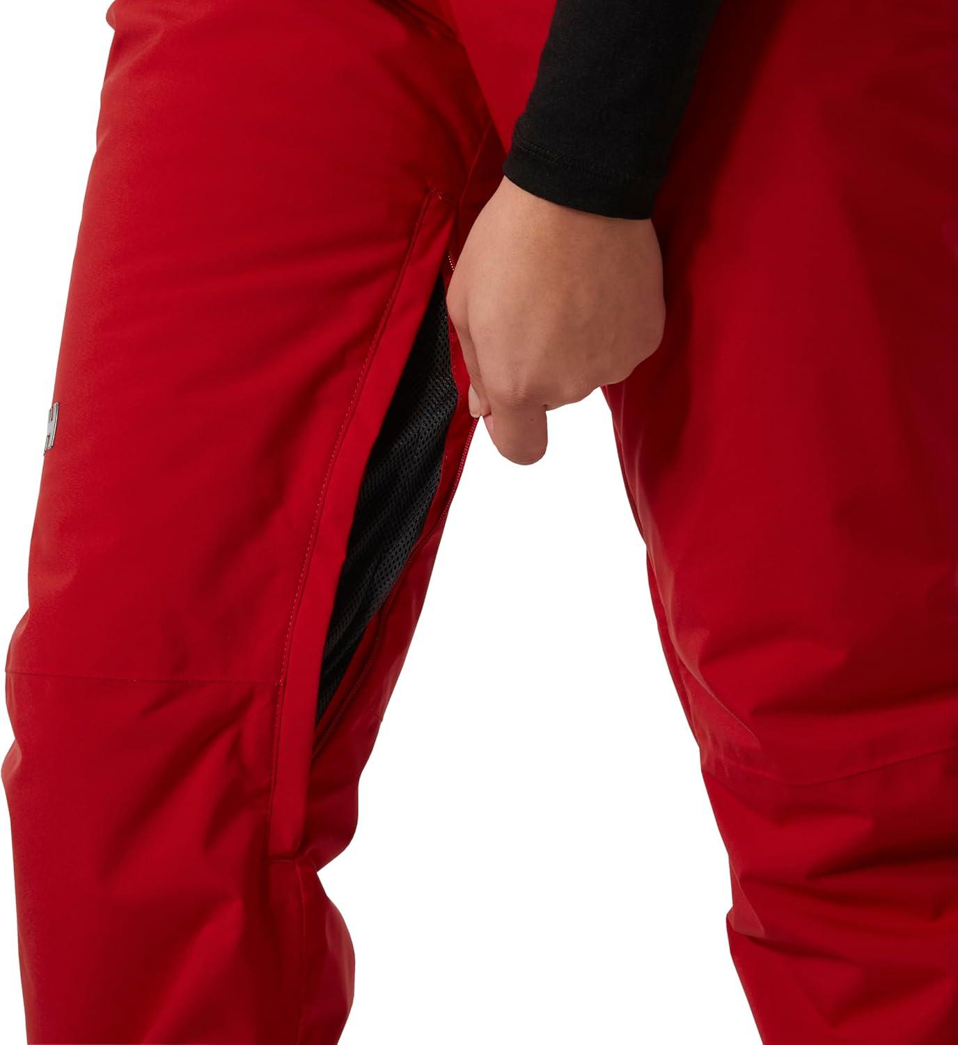 imageHellyHansen Legendary Insulated Bib Pant for Women Durable Waterproof Breathable Snow Pant for Ski Adventures162 Red