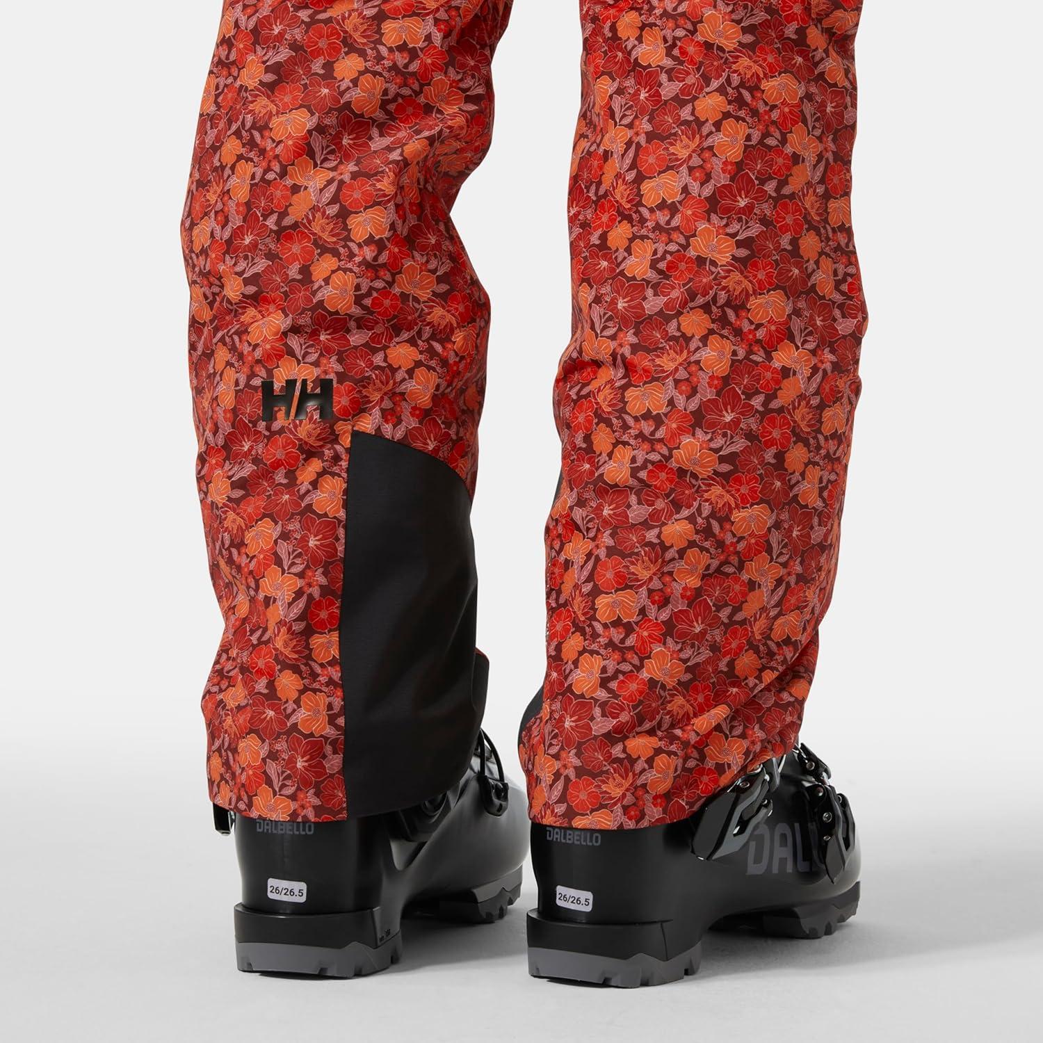 imageHellyHansen Legendary Insulated Ski Pant Waterproof ampamp Windproof Breathable Snow Pants163 Red Flower