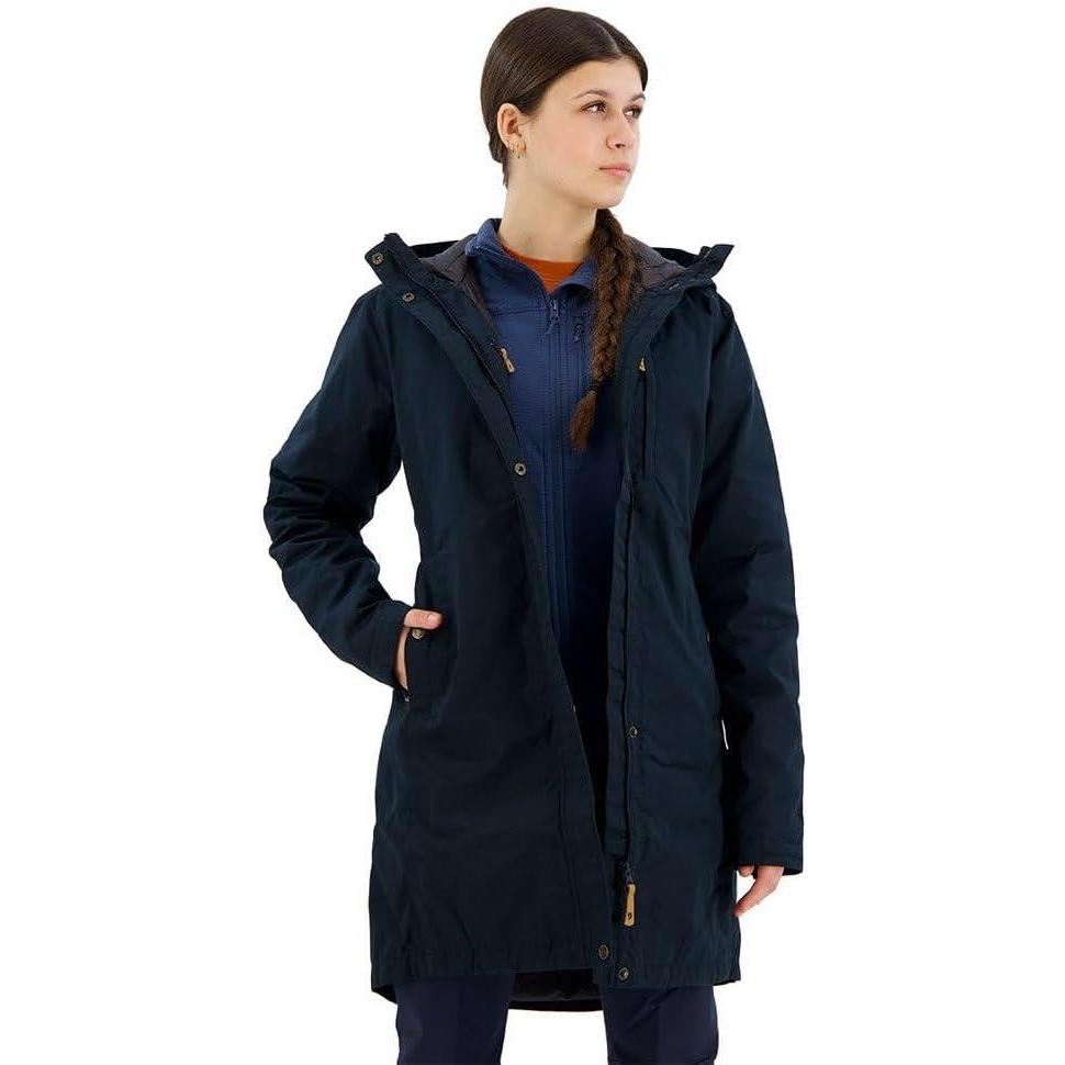 imageFjllrven Kiruna Padded Parka Womens Synthetic Insulated JacketDark Navy