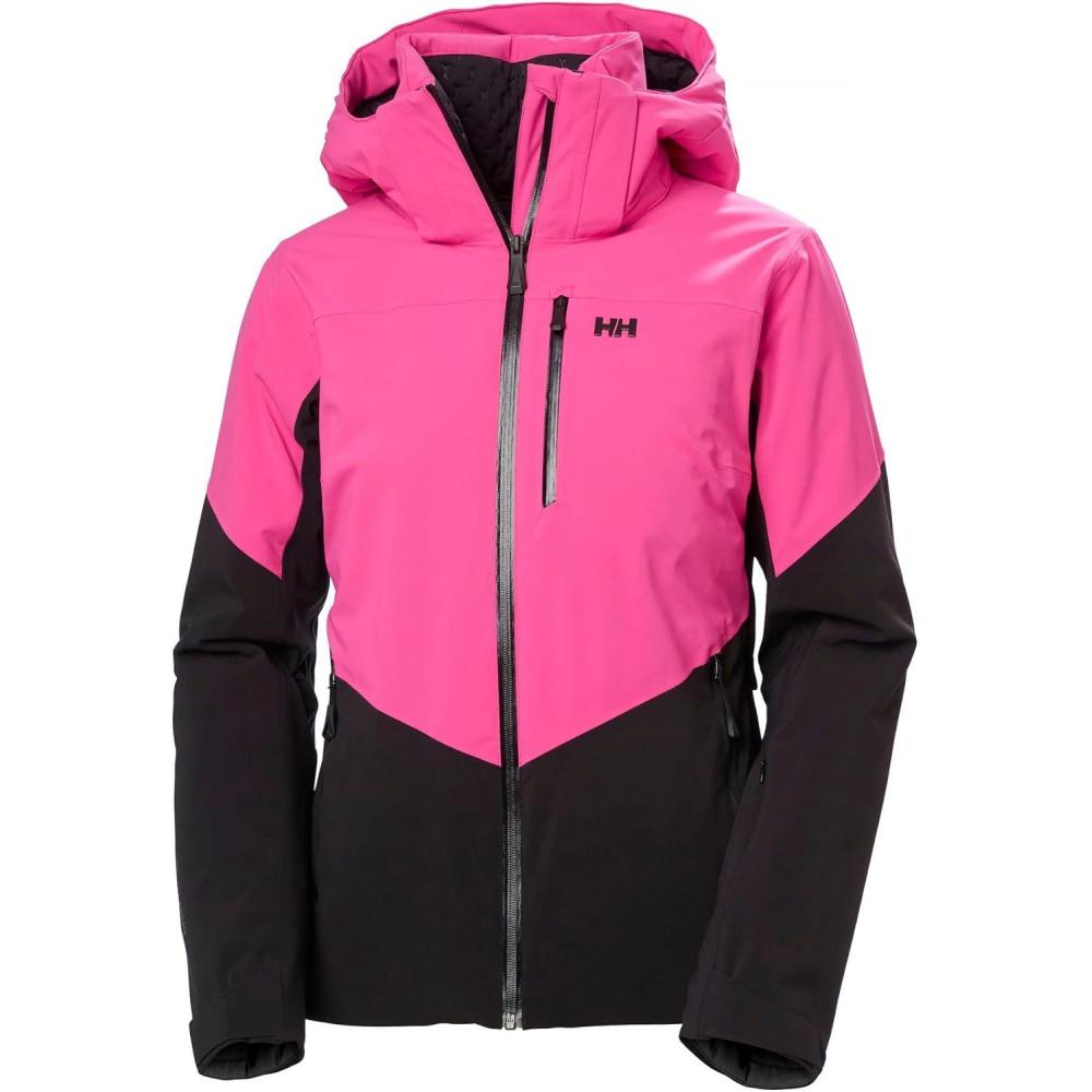 imageHellyHansen Alphelia Jacket for Women  Skiing Jackets with HELLY TECH PROFESSIONAL Synthetic Insulation Seam Sealed181 Dragon Fruit Black
