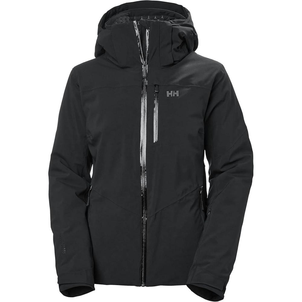 imageHellyHansen Alphelia Jacket for Women  Skiing Jackets with HELLY TECH PROFESSIONAL Synthetic Insulation Seam Sealed990 Black
