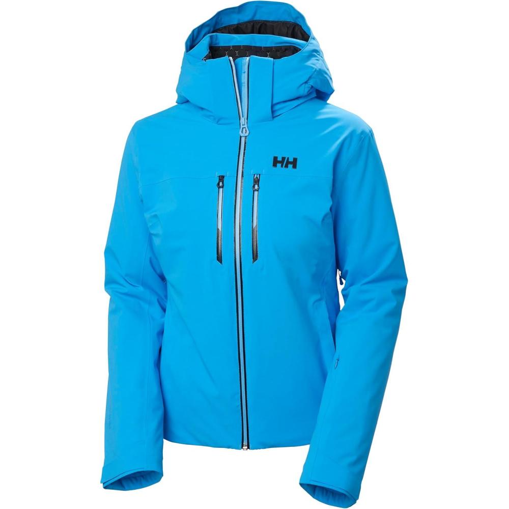 imageHellyHansen Alphelia Lifaloft Ski Jacket  Waterproof Winter Jackets for Women  Insulated Warm Winter Coats for Women645 Cyan