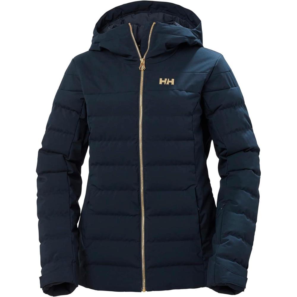 imageHellyHansen Imperial Puffy Jacket for Women Premium Winter Coat DownAlternativeOuterwearCoats Warm ampamp Stylish598 Navy