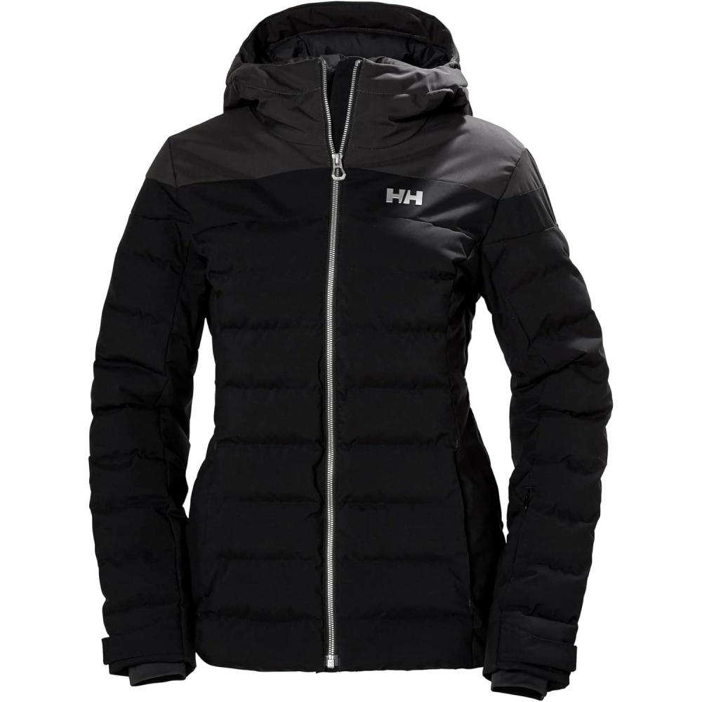 imageHellyHansen Imperial Puffy Jacket for Women Premium Winter Coat DownAlternativeOuterwearCoats Warm ampamp Stylish990 Black
