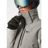 Helly-Hansen Alphelia Jacket for Women – Skiing Jackets with HELLY TECH PROFESSIONAL, Synthetic Insulation, Seam Sealed(917 Mellow Grey)