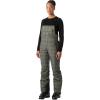 Helly-Hansen Legendary Insulated Bib Pant for Women – Durable, Waterproof, Breathable Snow Pant for Ski Adventures(757 Pebble Broxburn Plaid Aop)
