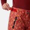 Helly-Hansen Legendary Insulated Ski Pant – Waterproof & Windproof Breathable Snow Pants(163 Red Flower)