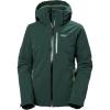 Helly-Hansen Alphelia Jacket for Women – Skiing Jackets with HELLY TECH PROFESSIONAL, Synthetic Insulation, Seam Sealed(495 Darkest Spruce)