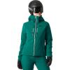 Helly-Hansen Alphelia Lifaloft Ski Jacket – Waterproof Winter Jackets for Women – Insulated Warm Winter Coats for Women(439 Emerald)