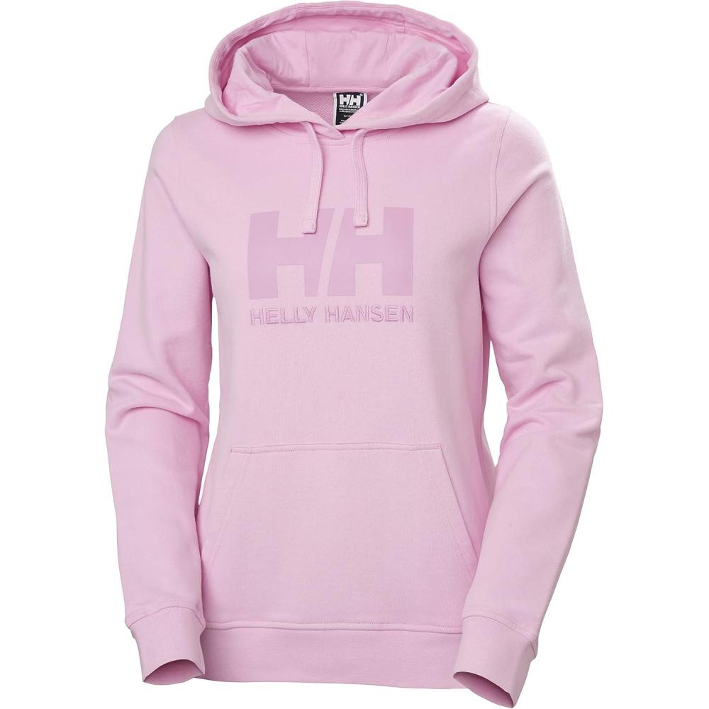 imageHelly Hansen W Hh Logo Hoodie095 Pink Sorbet