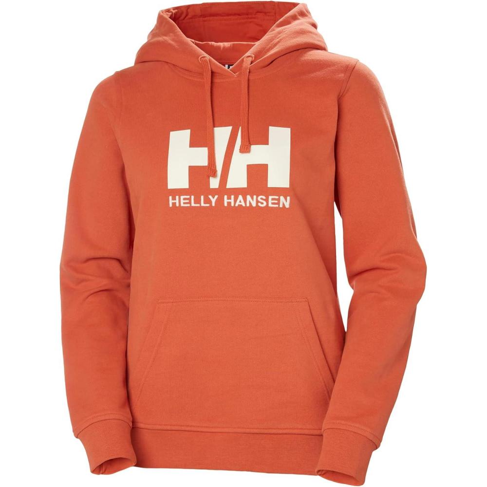 imageHelly Hansen W Hh Logo Hoodie179 Terracotta