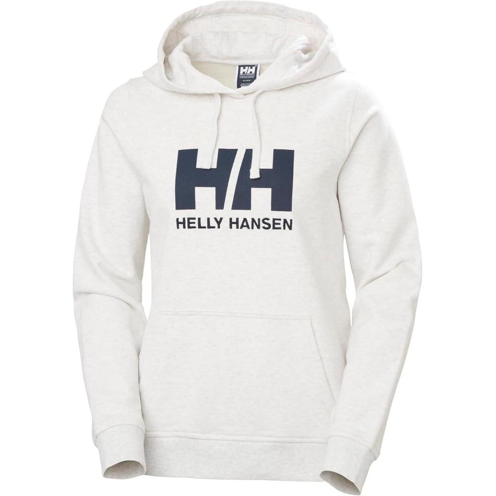 imageHelly Hansen W Hh Logo Hoodie823 Nimbus Cloud Melange