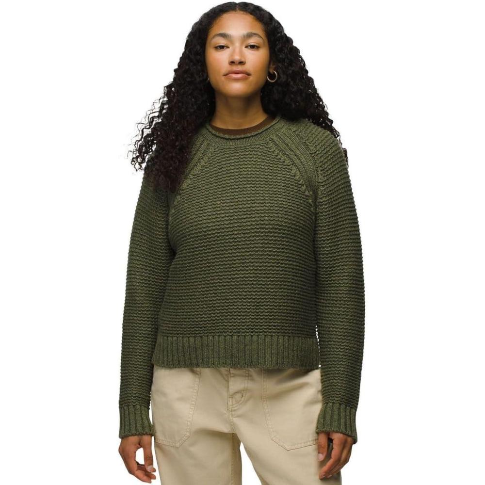 imageprAna Womens Cades Cove SweaterRye Green