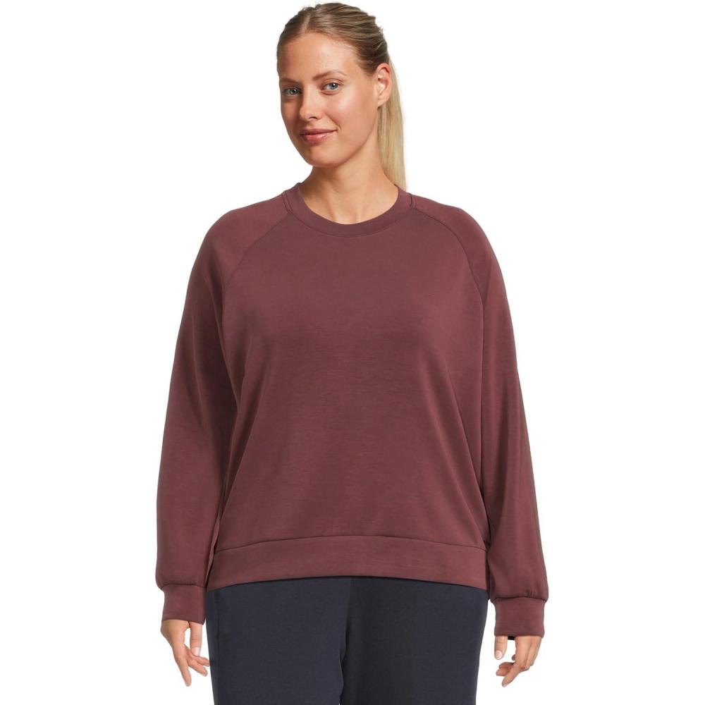 imageprAna womens Shea CrewneckDeep Vino