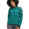 Dale of Norway 1994 Feminine Sweater(Marine Peacock)