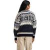 Dale of Norway VM Trondheim Ladies’ Sweater – Pure Wool Knit Sweater for Women(Navy Off White Sand)