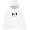 Helly Hansen W Hh Logo Hoodie(001 White)