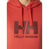 Helly Hansen W Hh Logo Hoodie(101 Poppy Red)