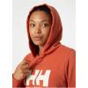 Helly Hansen W Hh Logo Hoodie(179 Terracotta)